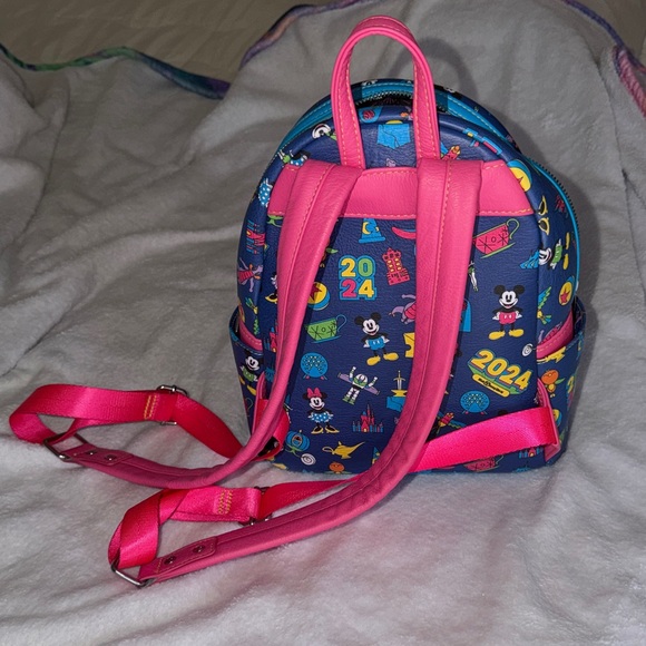 Loungefly Black Backpack with Starry Accents - Picture 5 of 5